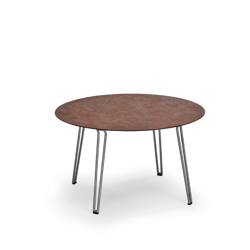 Tisch für den In & Outdoor-Bereich "Slope" ∅120 cm